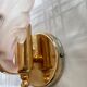 Pair of wall lamps glass sheet