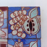 Ceramic trivet, Dominique Baudart, vintage