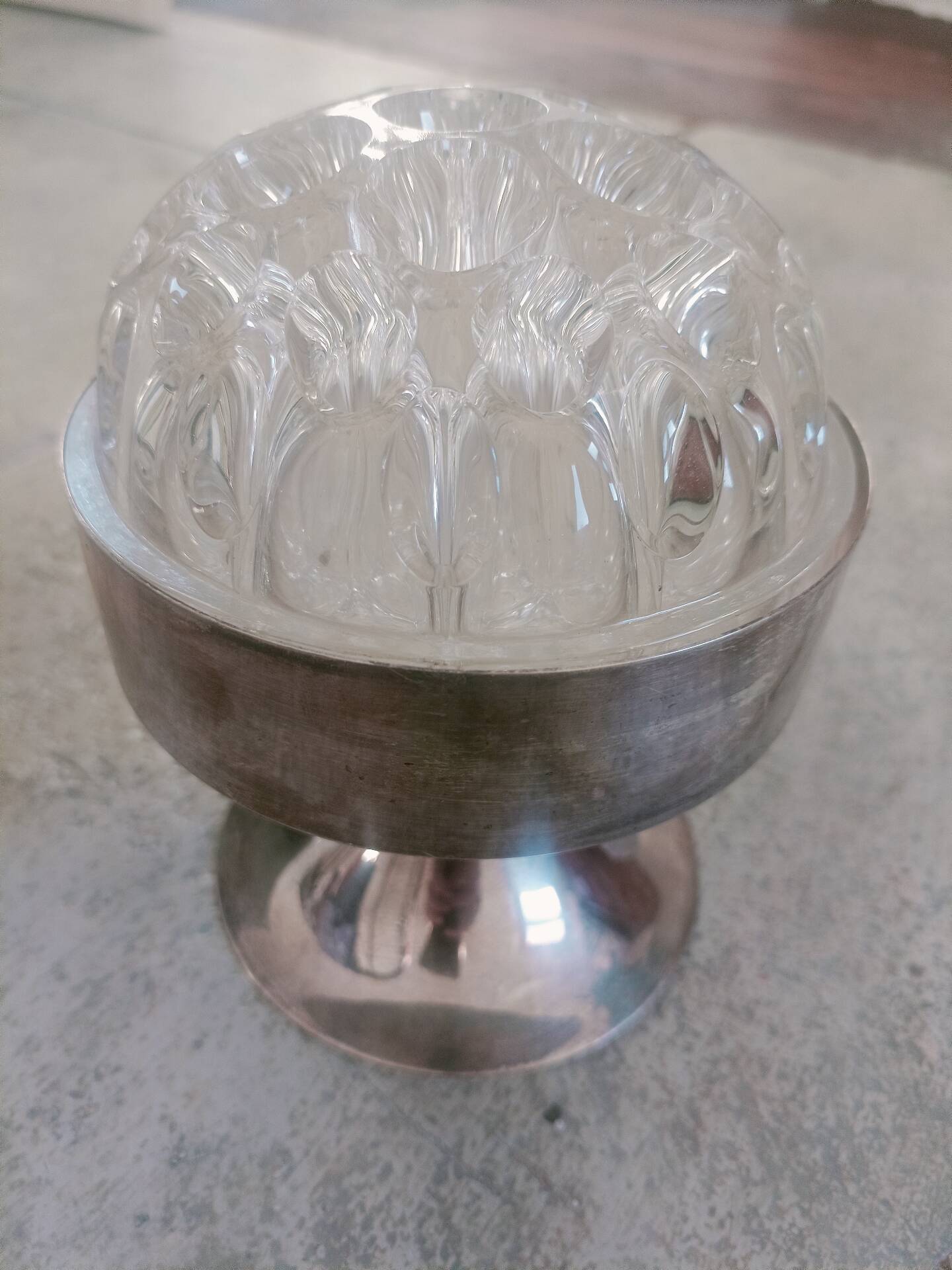 Vintage flower holder, circa 1970