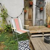 Vintage folding chair