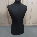 Ancien buste de couturière noir mannequin