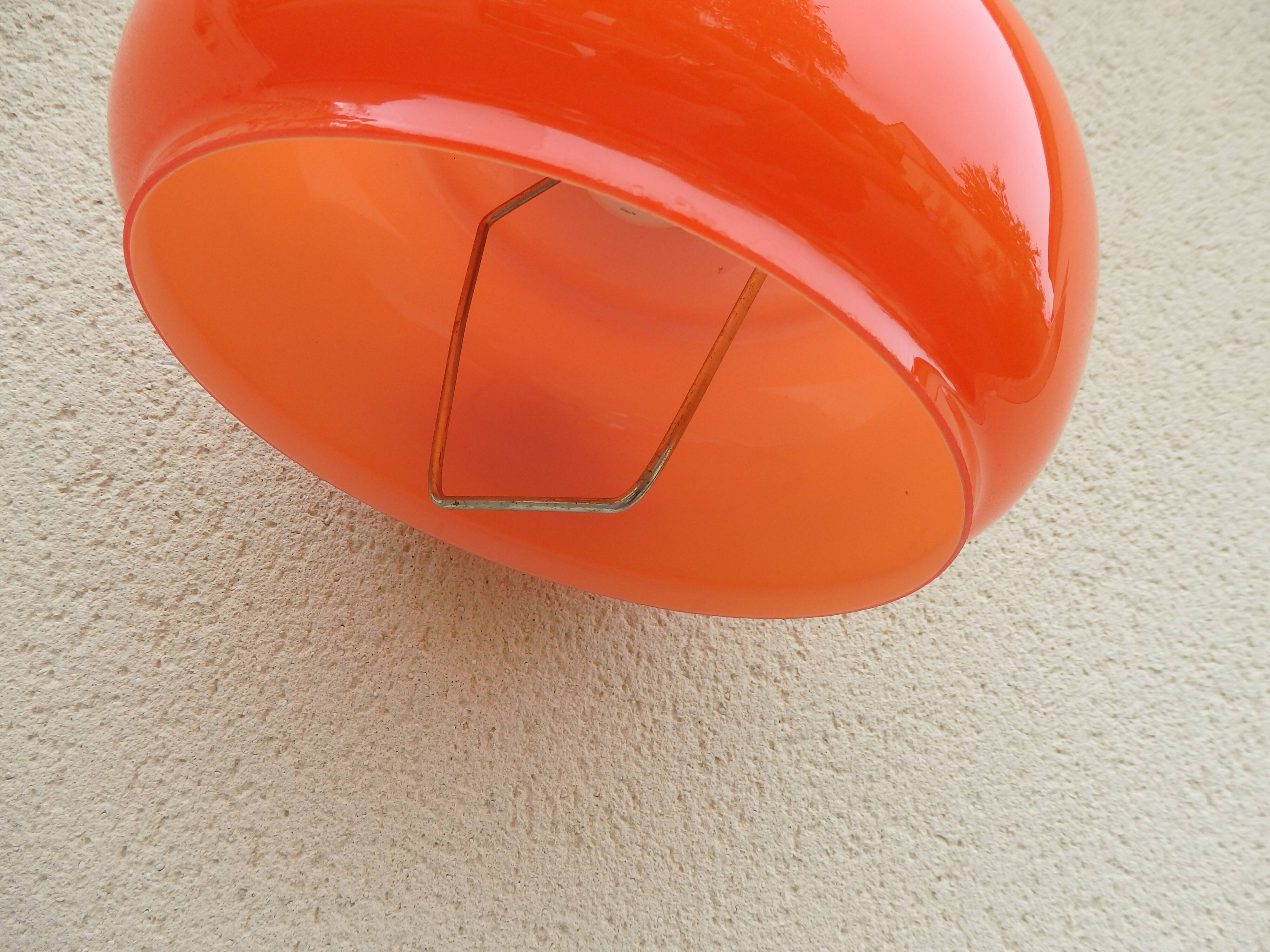 Vintage suspension 70s orange