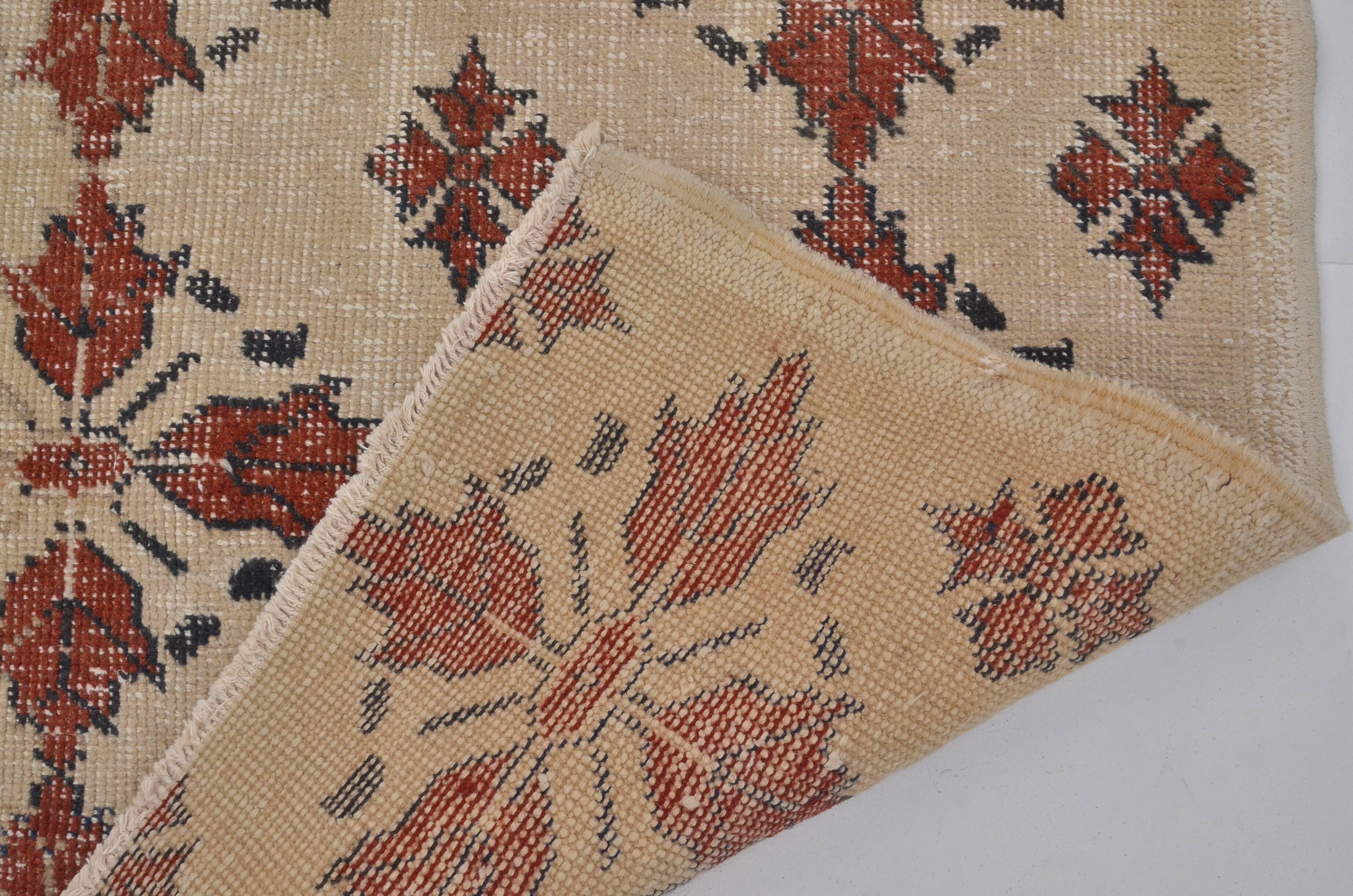 Red & Tan Anatolian Rug sku 2450.