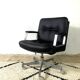 Office Chair in Leatherette on Wheels by Vaghi, Italy, 1960s