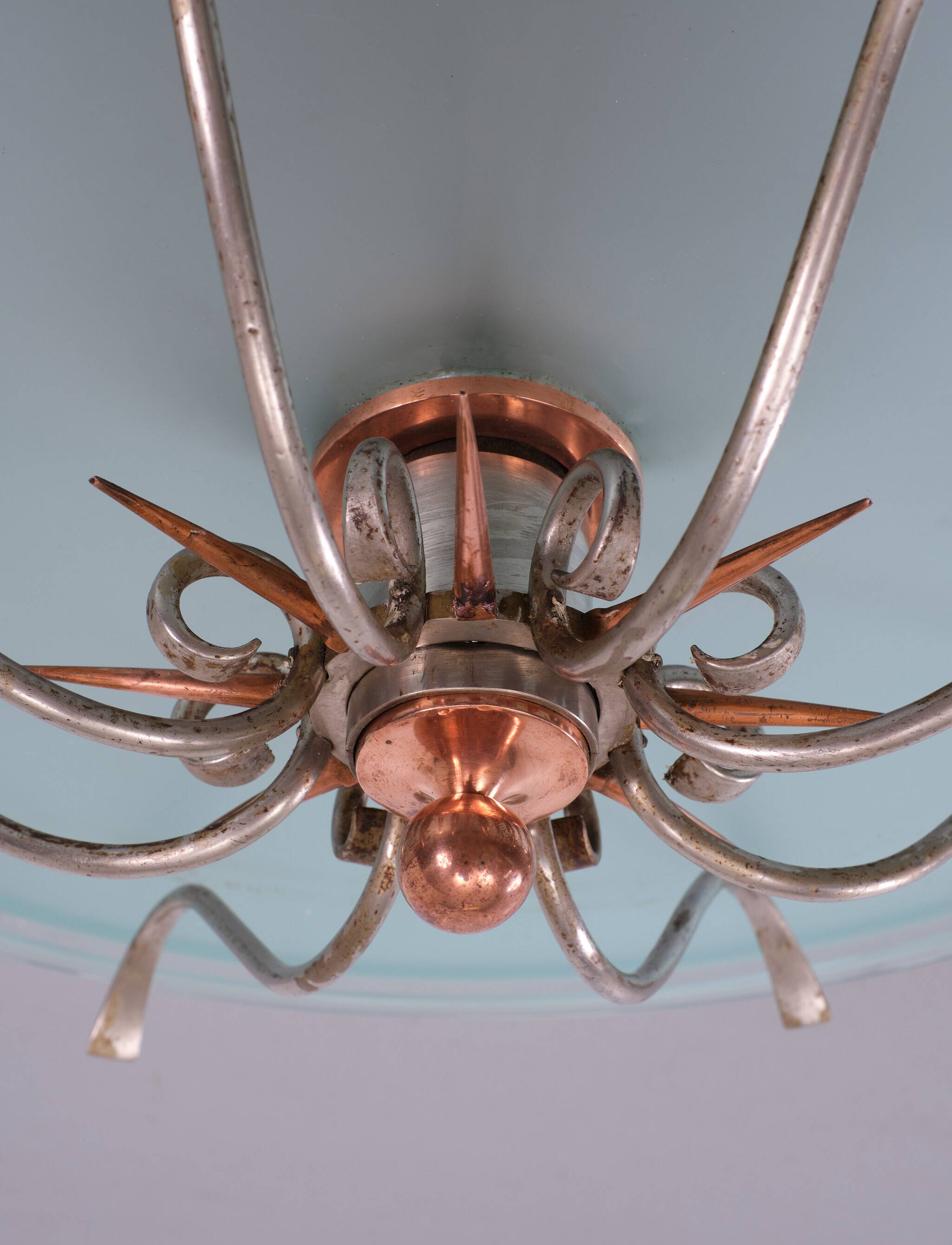 Art Deco Pendant Lamp attributed by Willem H Gispen, Holland, 1928