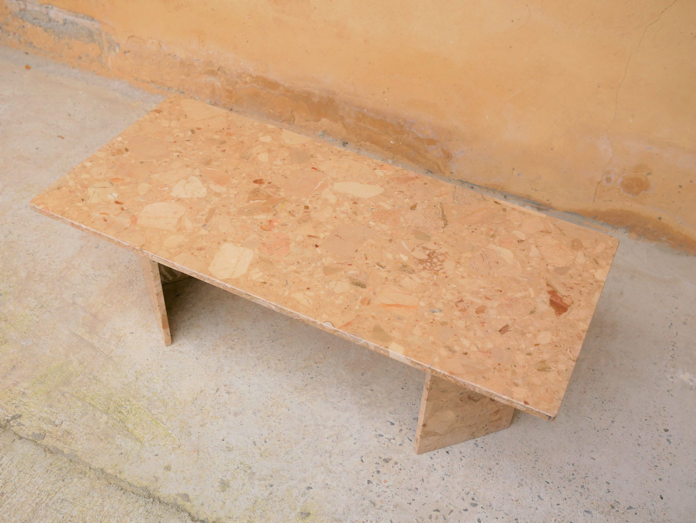 Vintage marble coffee table