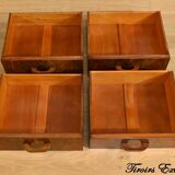 Meuble Vitré Rurka en Ronce de Noyer, Art Déco – 1940