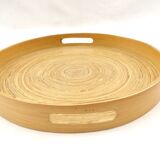 Round top made of spirally glued strips