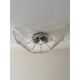 Contemporary Hammered Strips ”Listelli” Murano Glass Wall Sconce