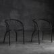 "Lizzie" chairs by Regis Portier for Paolo Pallucco, Italy, 1980s