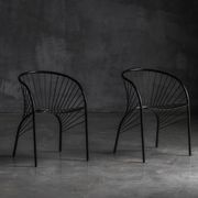 "Lizzie" chairs by Regis Portier for Paolo Pallucco, Italy, 1980s