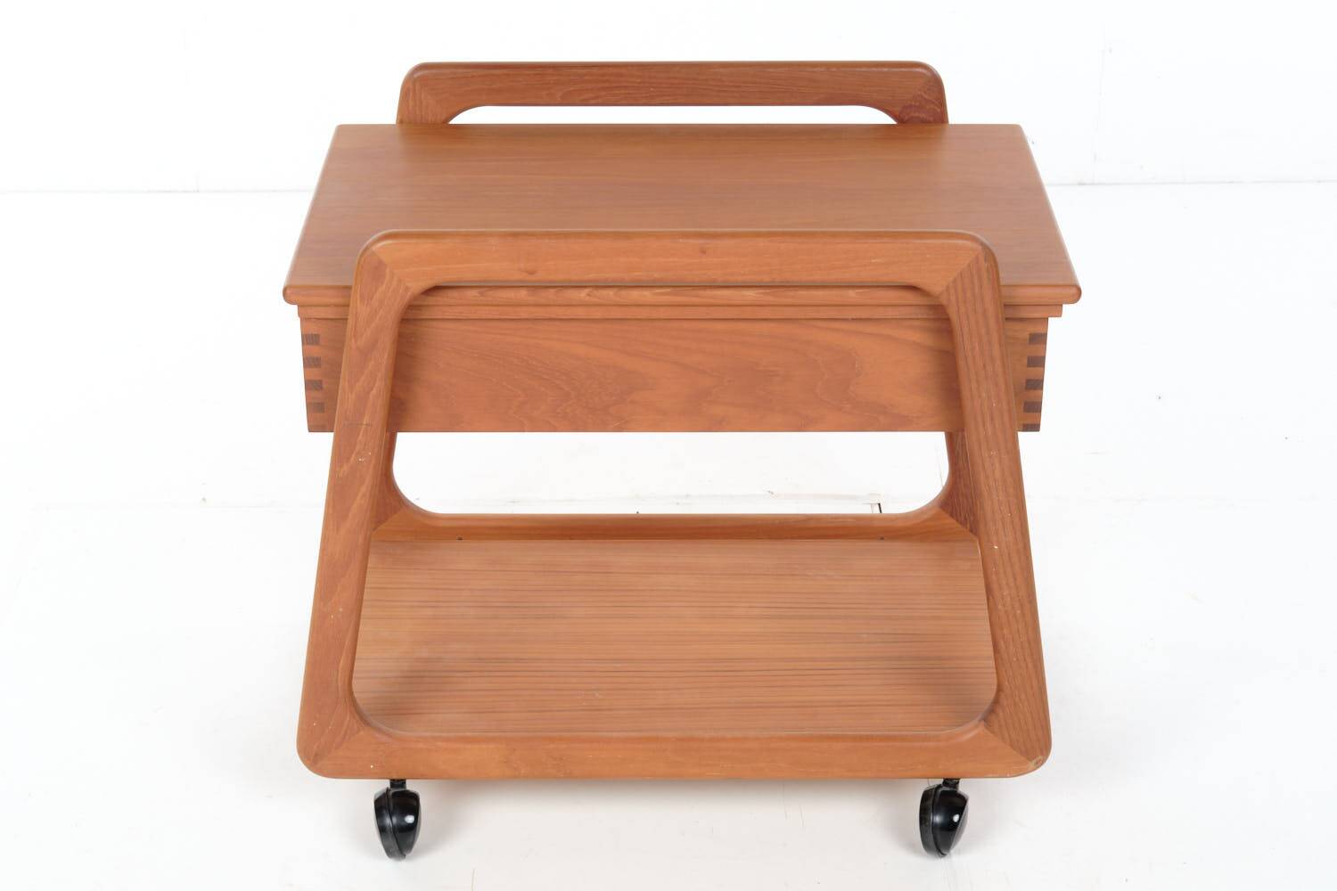 Chariot à couture Sika Mobler, teck, Danemark, vintage, années 1960