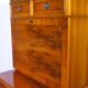 Antique Secretary Walnut Vintage Chest of Drawers