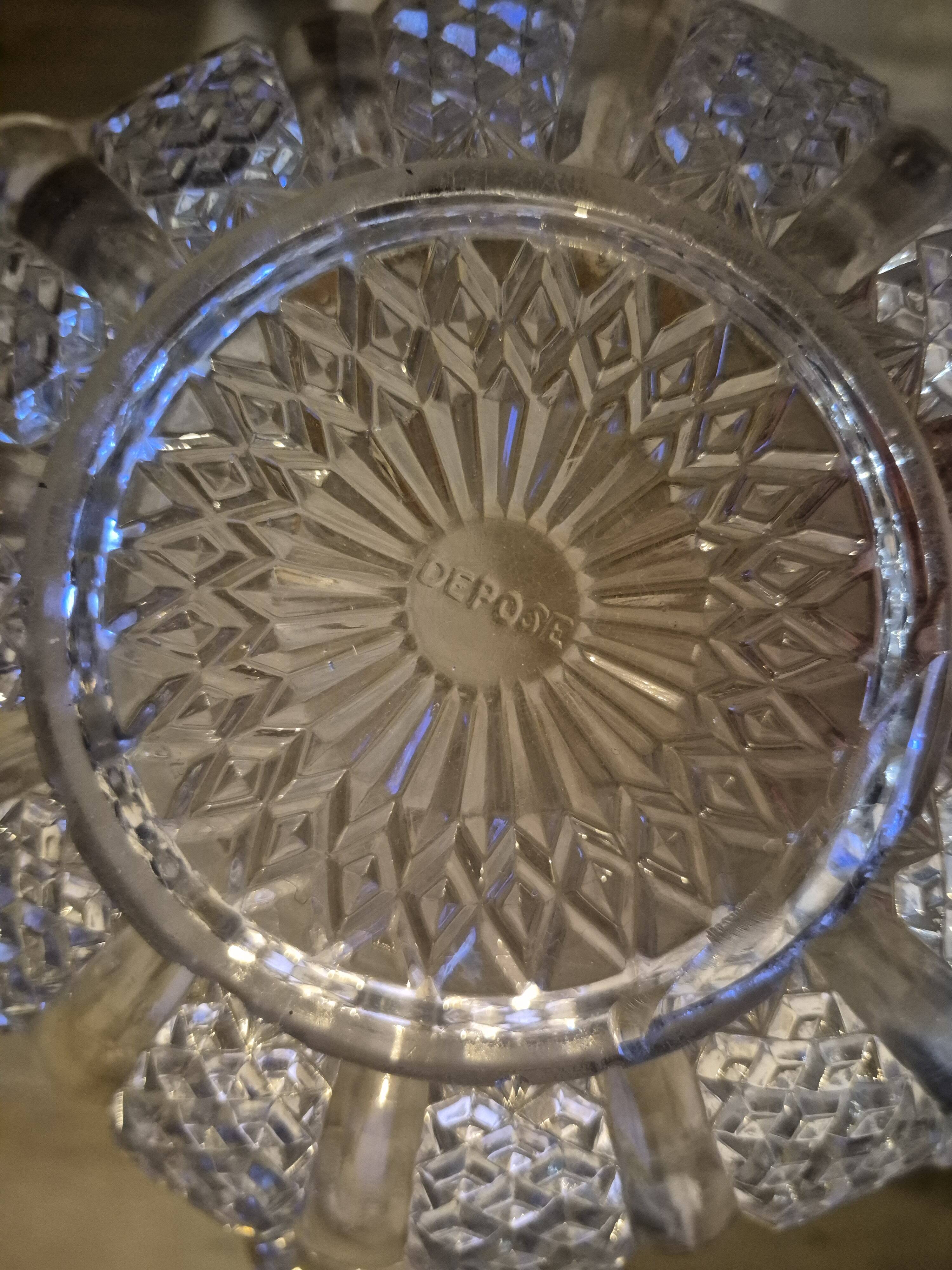 Bowl or crystal salad bowl