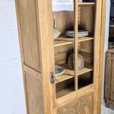 Glass-fronted cabinet from the 1930s-1940s.