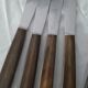 12 stainless steel knives with wooden handles Pinay fortias Thiers
