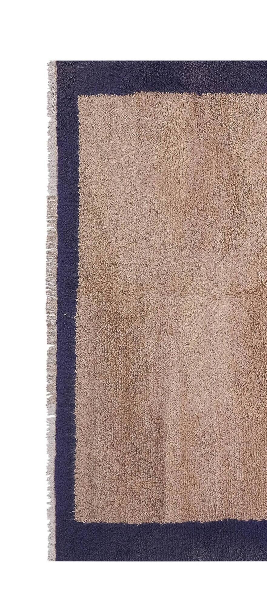 Vintage Turkish handmade rug 131x182 cm