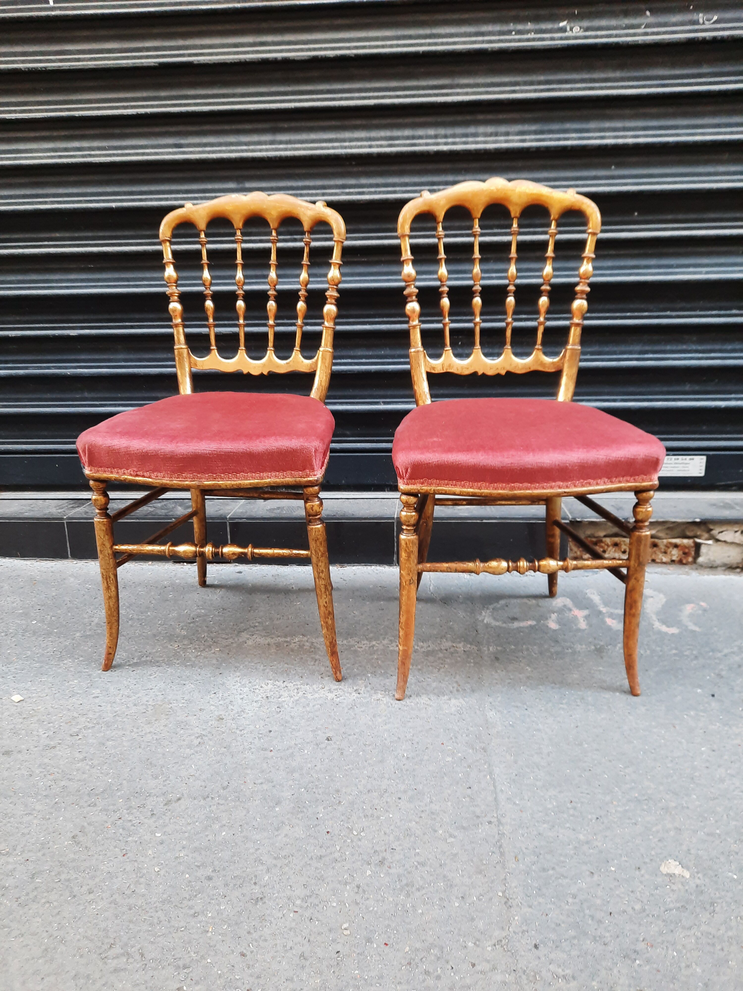 Pair of theatre chairs