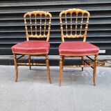 Pair of theatre chairs