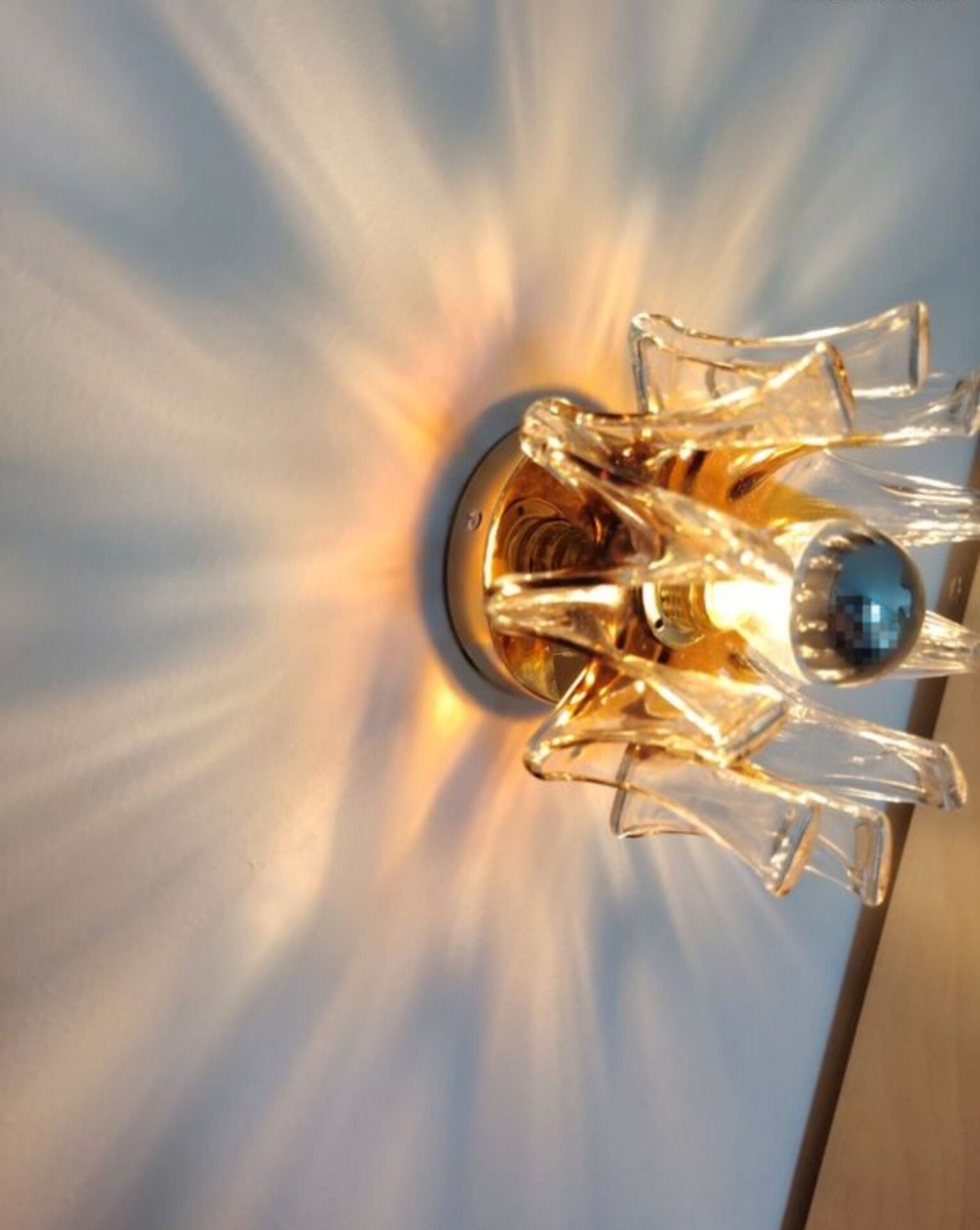 Murano wall light Carlo Nason glassworks