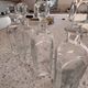 Set 4 Baccarat crystal whisky carafes. Rare Vologne model, created in 1995.