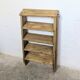 Escabeau vintage en bois massif