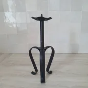 Large metal candlestick