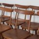6 Scandinavian bistro chairs