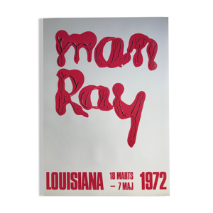 Affiche originale de Man Ray, Louisiana