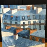 The rooftops of Paris