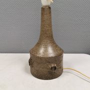 Ceramic table lamp by Danish artist Gitte Dochedahl Denmark 1960s.