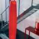 Column floor lamp by Fabrice Berrux for Dix Heures Dix, France 1990s