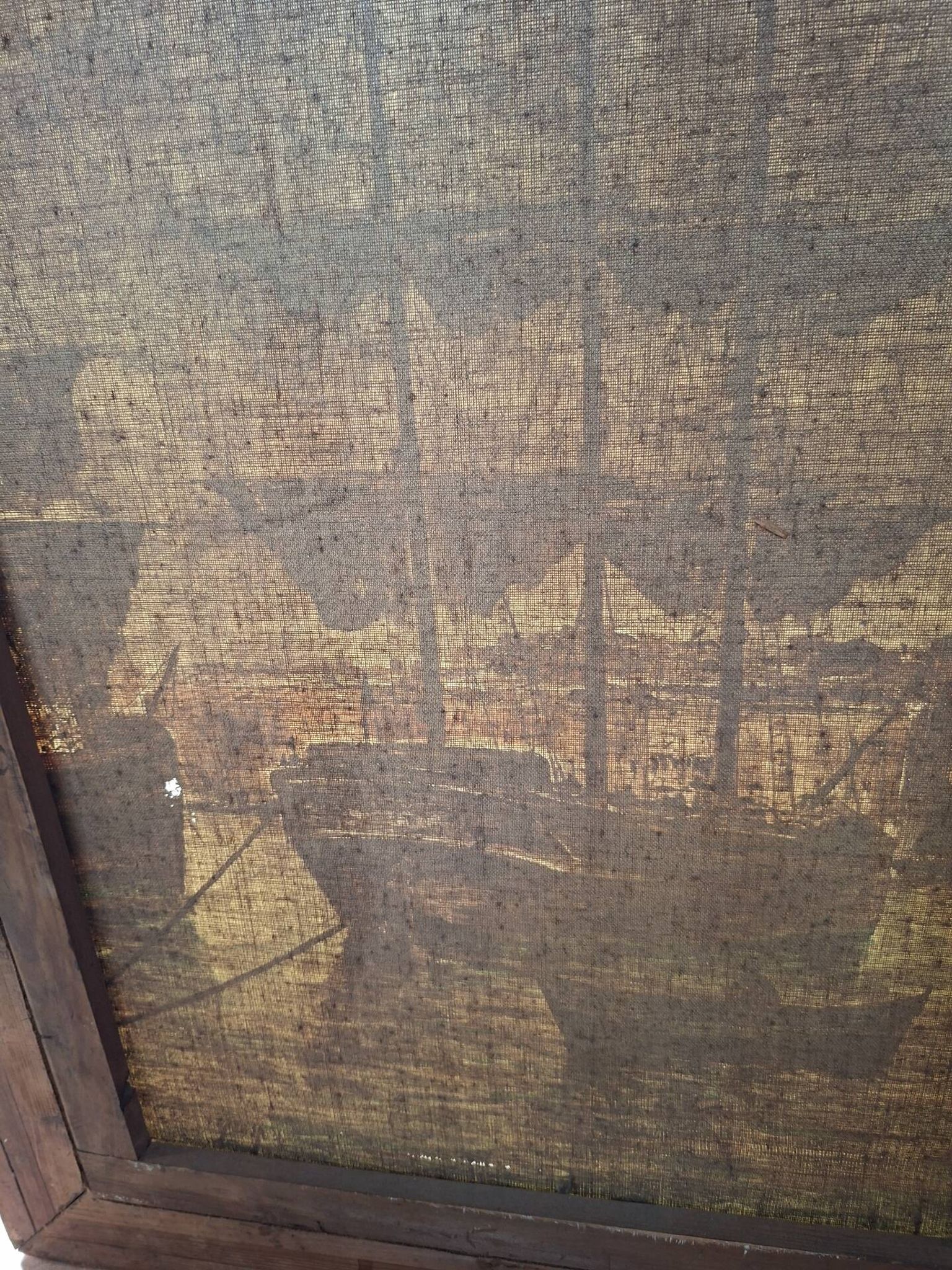 Peinture marine xixe sur toile signée J Alberti