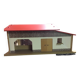 Wooden farm for children with animals.