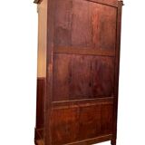 Empire mahogany library showcase