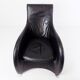 Montis Loge leather armchair with ottoman by Gerard van den Berg