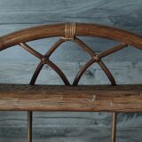Vintage rattan shelf