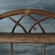 Vintage rattan shelf