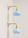 Paire appliques vintage