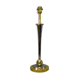 70 chrome and gilded brass lamp