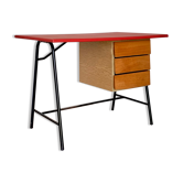 Bureau vintage moderniste pied compas