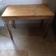 Solid pine table