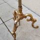 Vintage Louis XV style bronze floor lamp