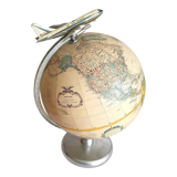 Globe map made in USA Boeing 707