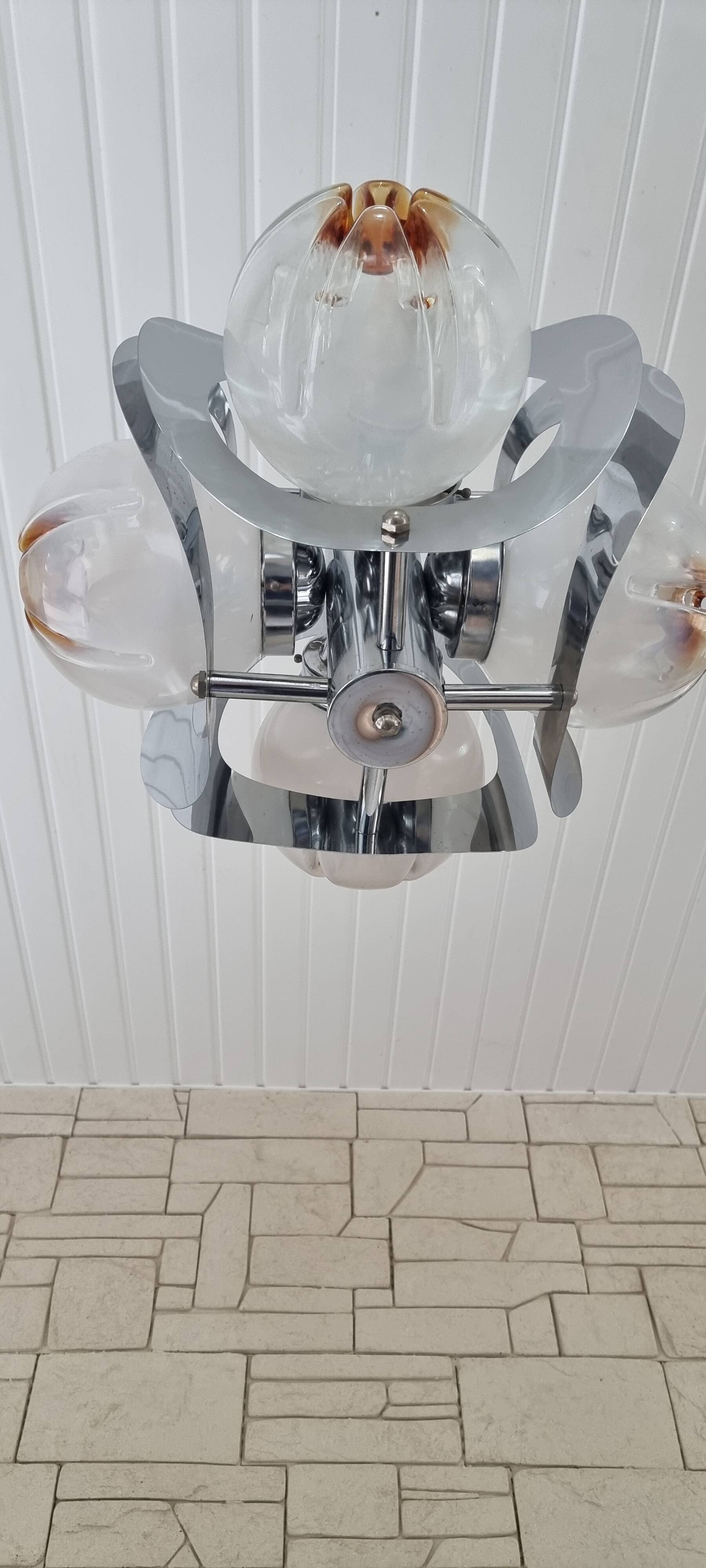 MAZZEGA design wall lamp by TONI ZUCCHERI from the 70s