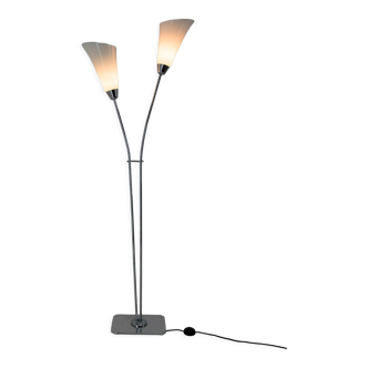 Art deco floor lamp, 1940s, restored