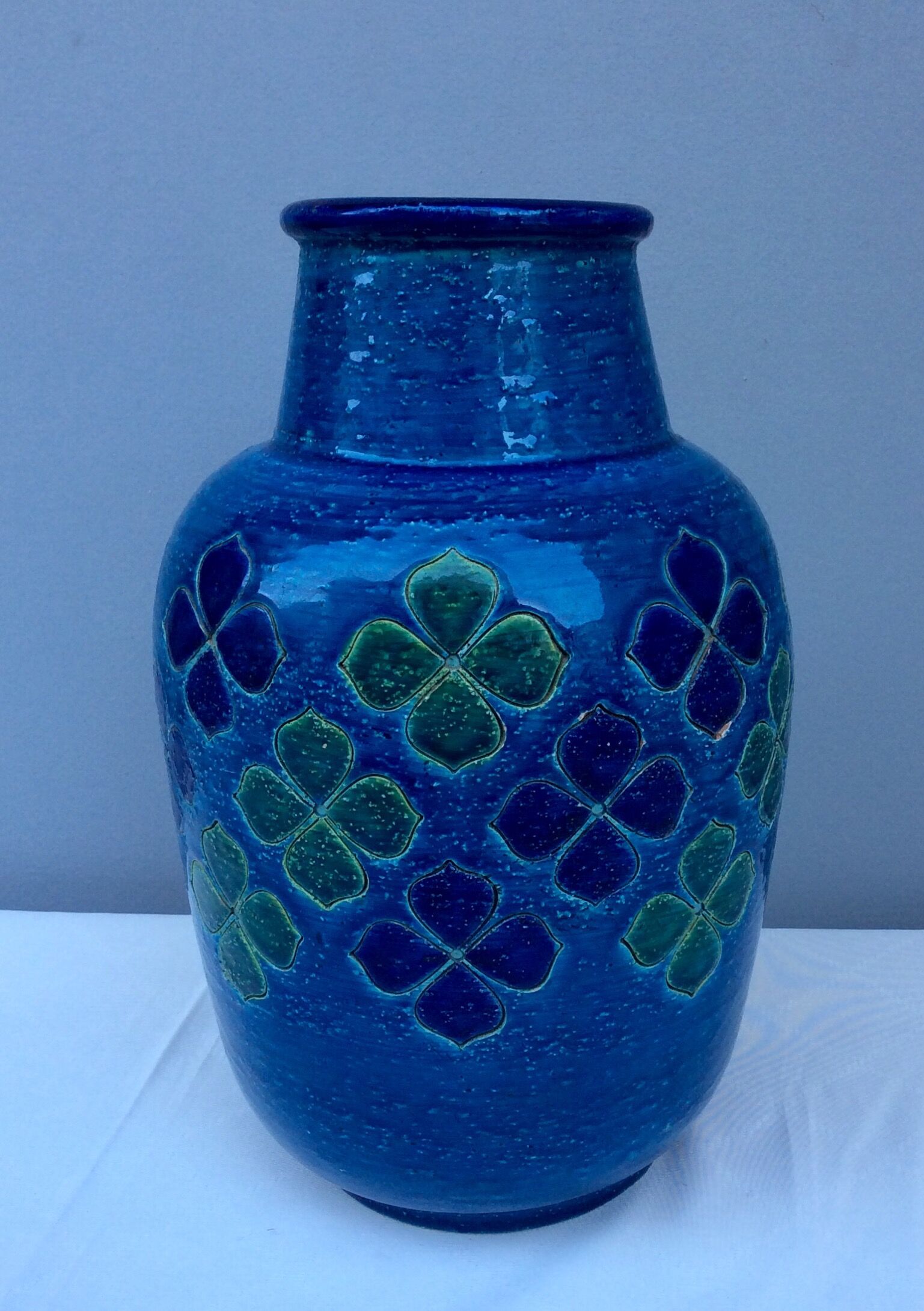 Bitossi ceramic vase, Italy, 60s