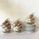 Fine mother-of-pearl and floral porcelain cups, Japan