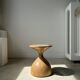 Solid wood sofa end