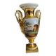 Napoleon III Hand-Painted Porcelain Vase of Paris Porcelain
